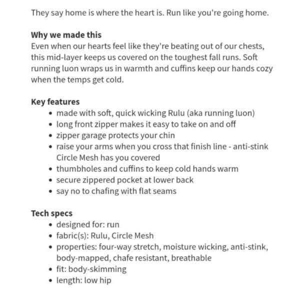 Lululemon half Zip Pullover Top 6 Heathered Persian Purple Stripe - Picture 7 of 10